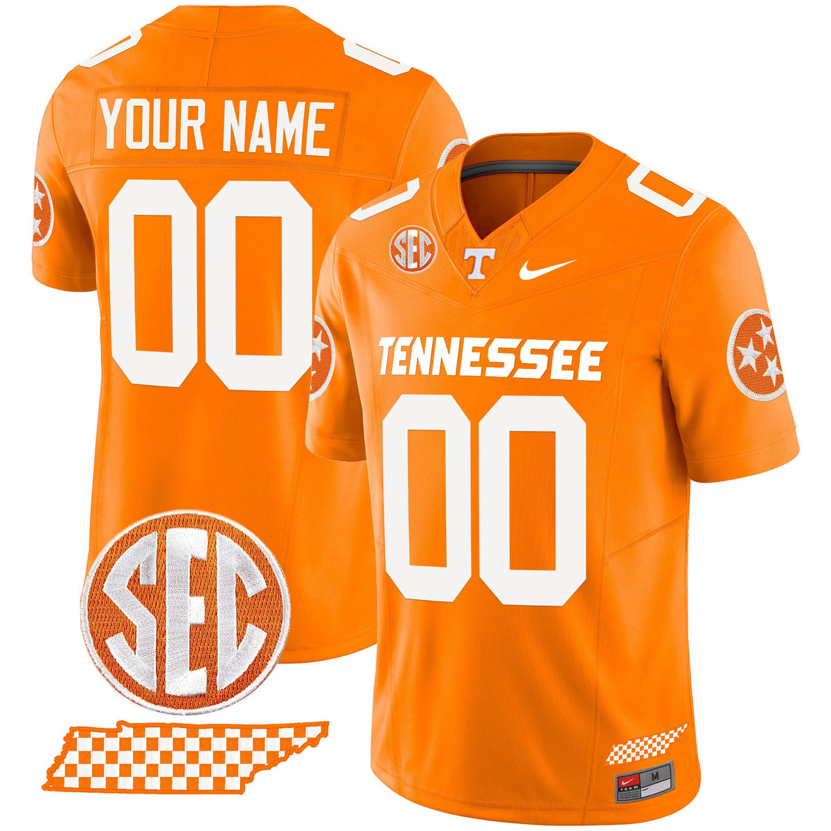 Tennessee Volunteers 2024 Vapor Limited Custom Jersey V2 - All Stitched - image 4