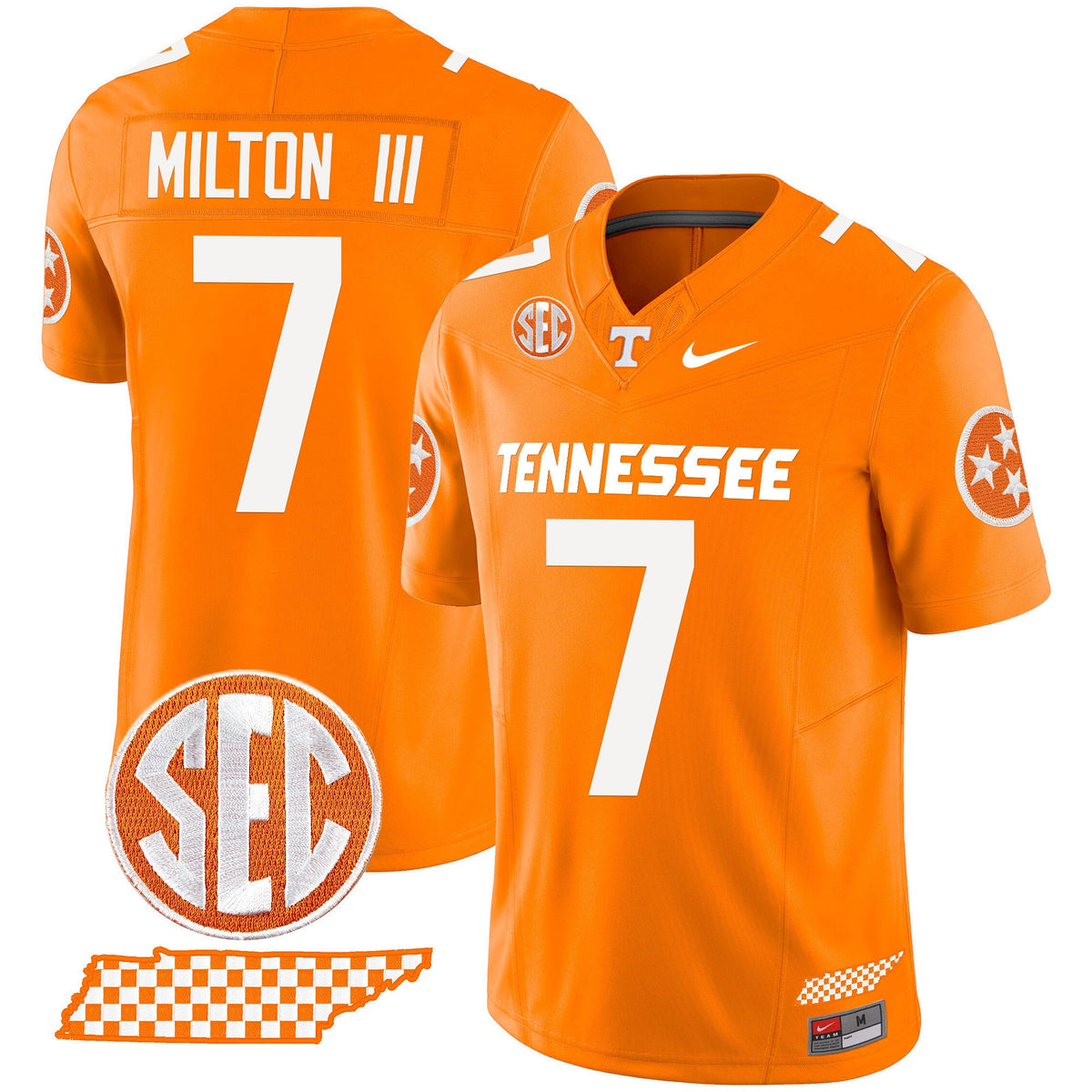 Men's Tennessee Volunteers 2024 Vapor Limited Jersey V2 - All Stitched - image 24