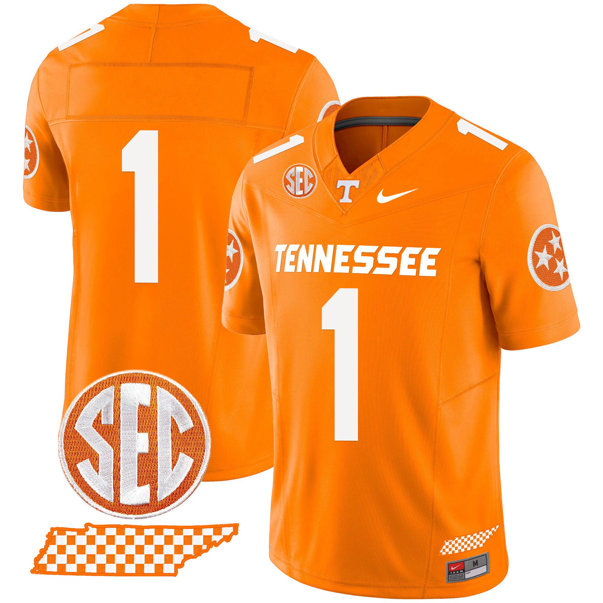Men's Tennessee Volunteers 2024 Vapor Limited Jersey V2 - All Stitched - image 28