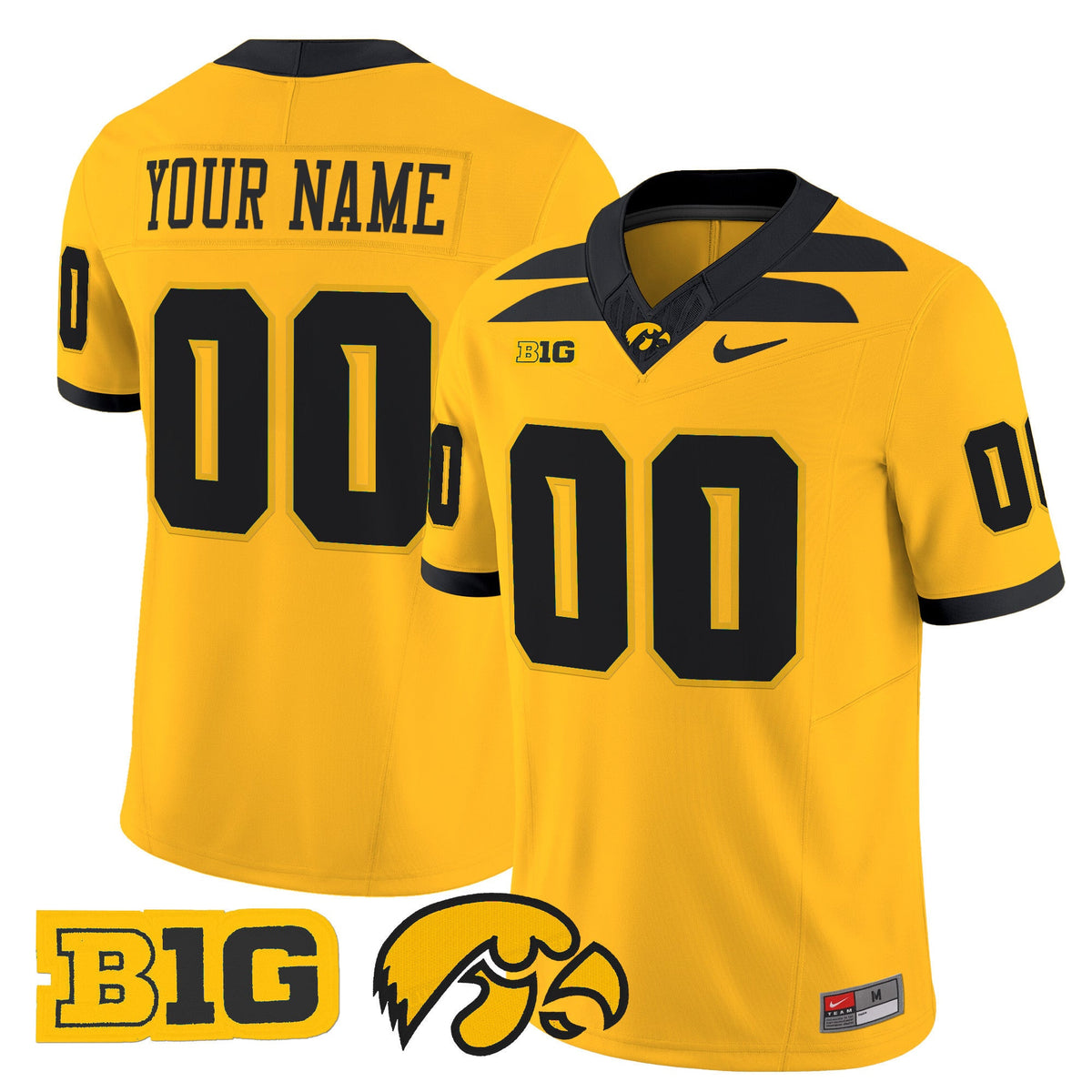 Iowa Hawkeyes 2024 Vapor Limited Custom Jersey - All Stitched - image 3