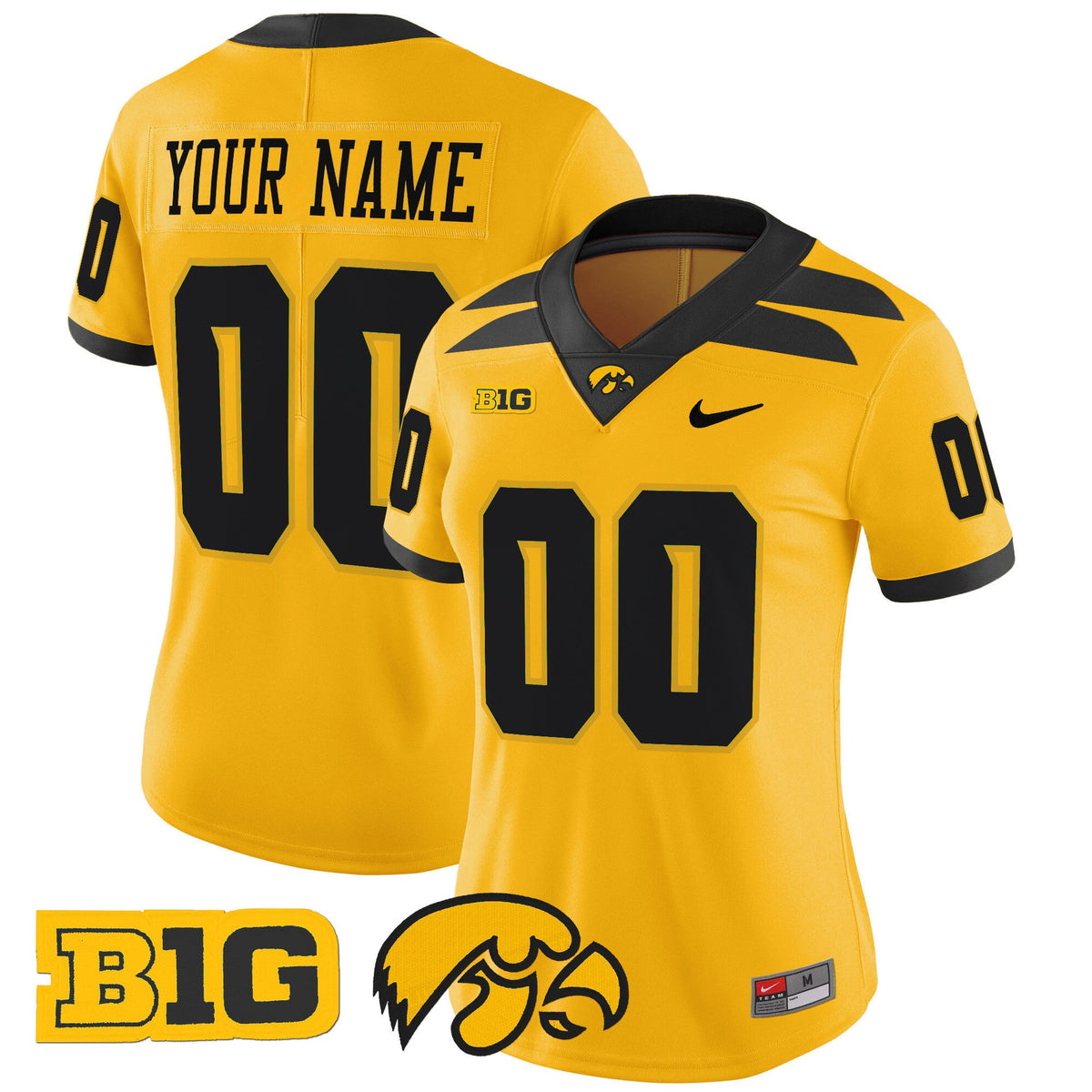 Iowa Hawkeyes 2024 Vapor Limited Custom Jersey - All Stitched - image 8