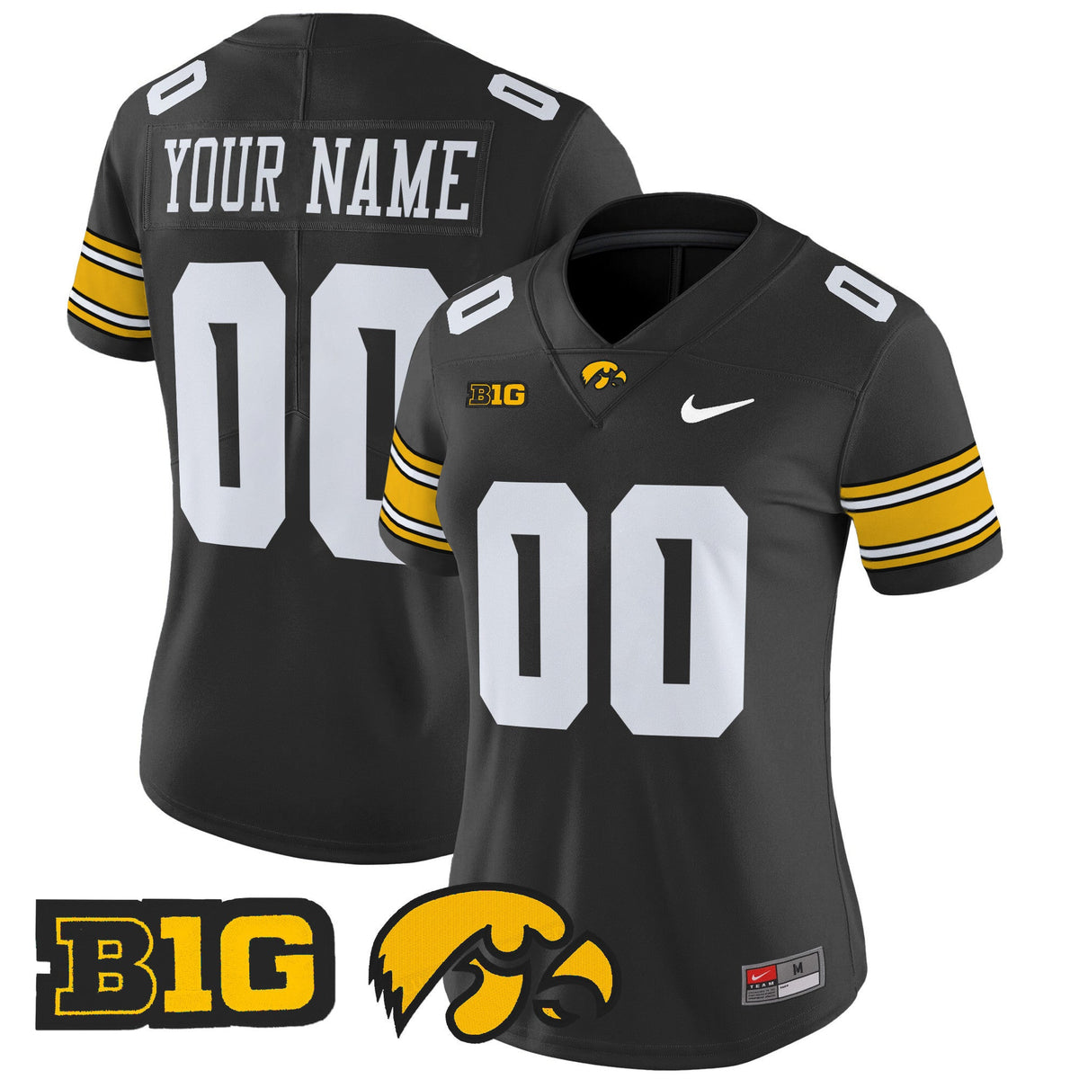 Iowa Hawkeyes 2024 Vapor Limited Custom Jersey - All Stitched - image 9
