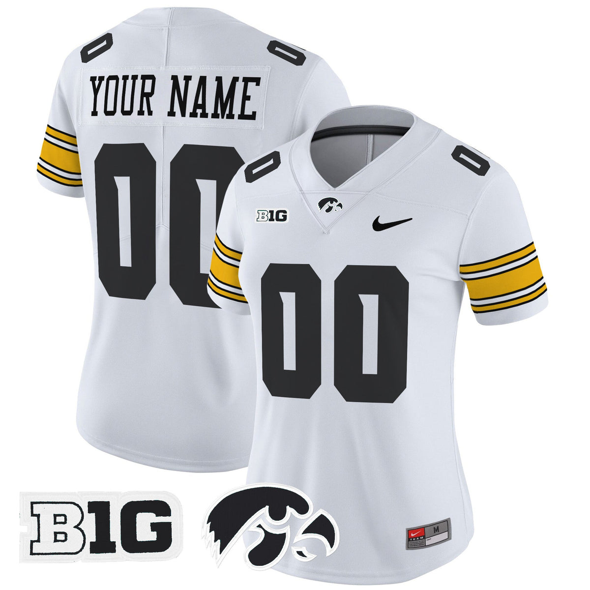 Iowa Hawkeyes 2024 Vapor Limited Custom Jersey - All Stitched - image 10