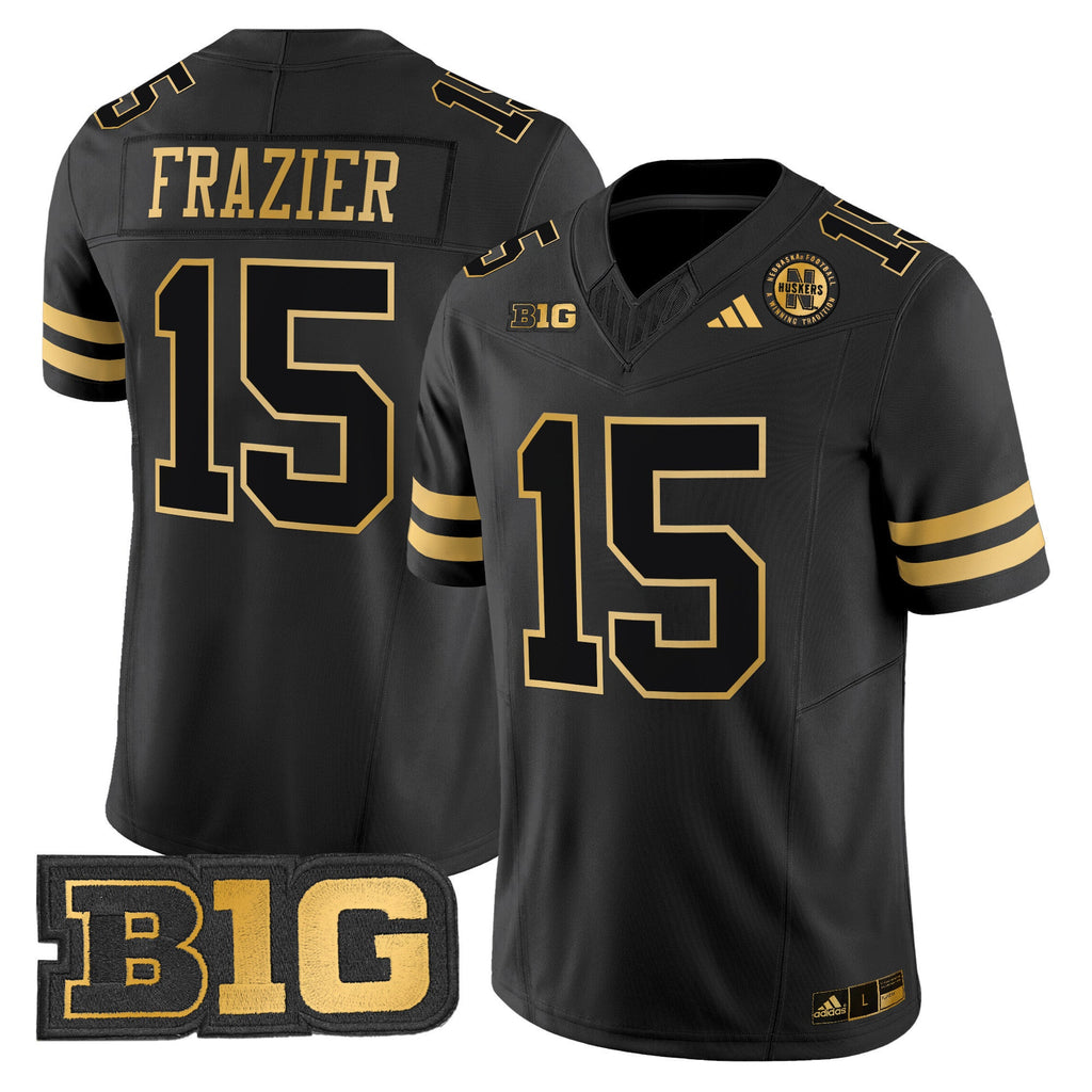 Men's Nebraska Cornhuskers 2024 Gold Vapor Limited Jersey - All Stitched - image 19