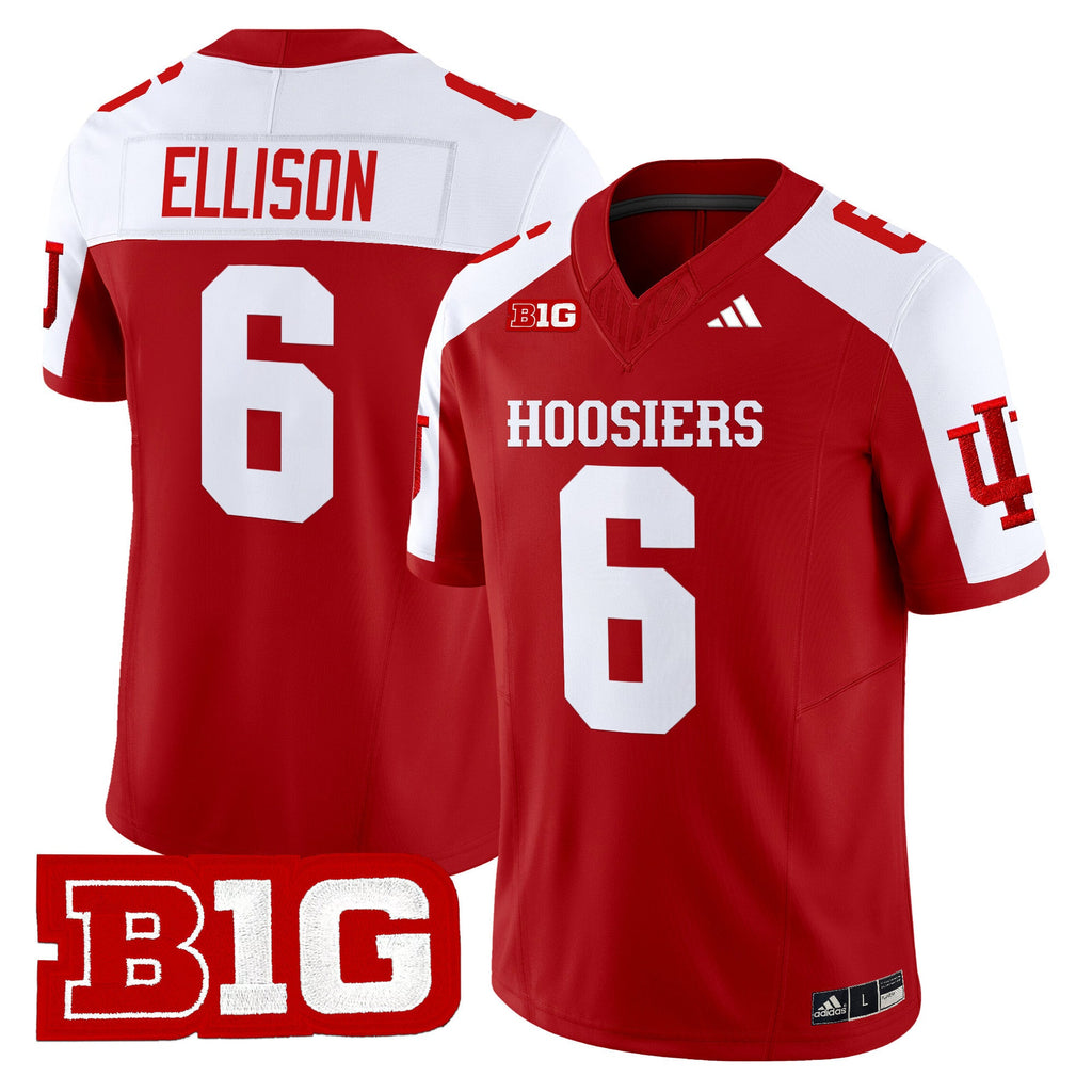 Men's Indiana Hoosiers 2024 Vapor Limited Jersey - All Stitched - image 2