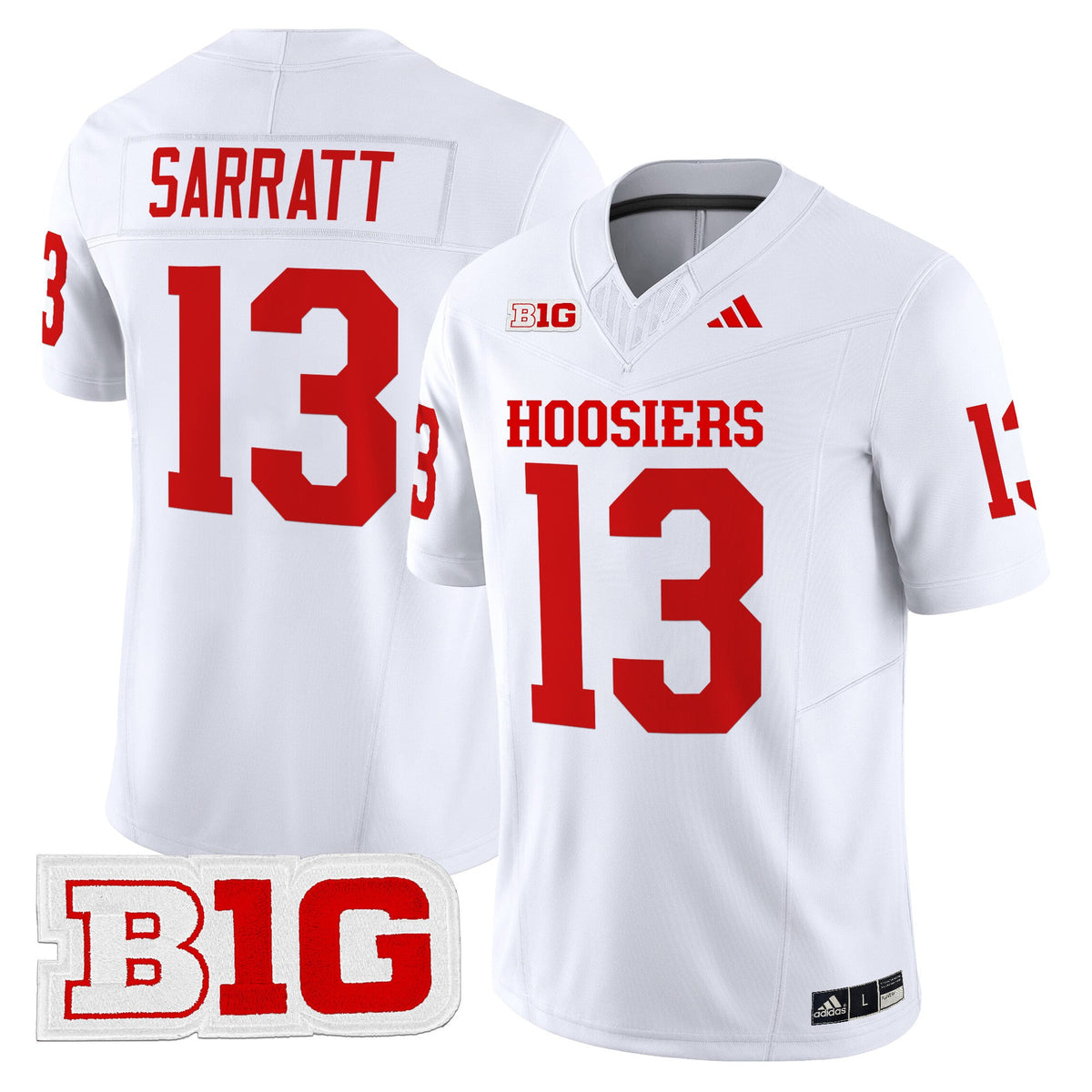 Men's Indiana Hoosiers 2024 Vapor Limited Jersey - All Stitched - image 24