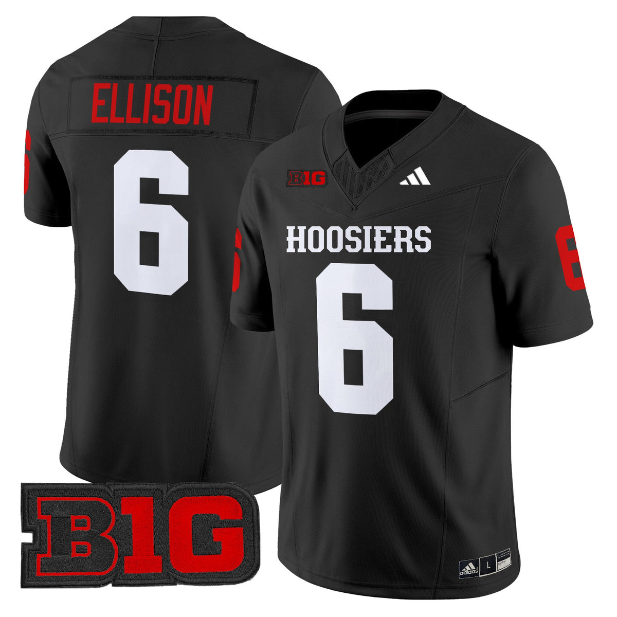 Men's Indiana Hoosiers 2024 Vapor Limited Jersey - All Stitched - image 30