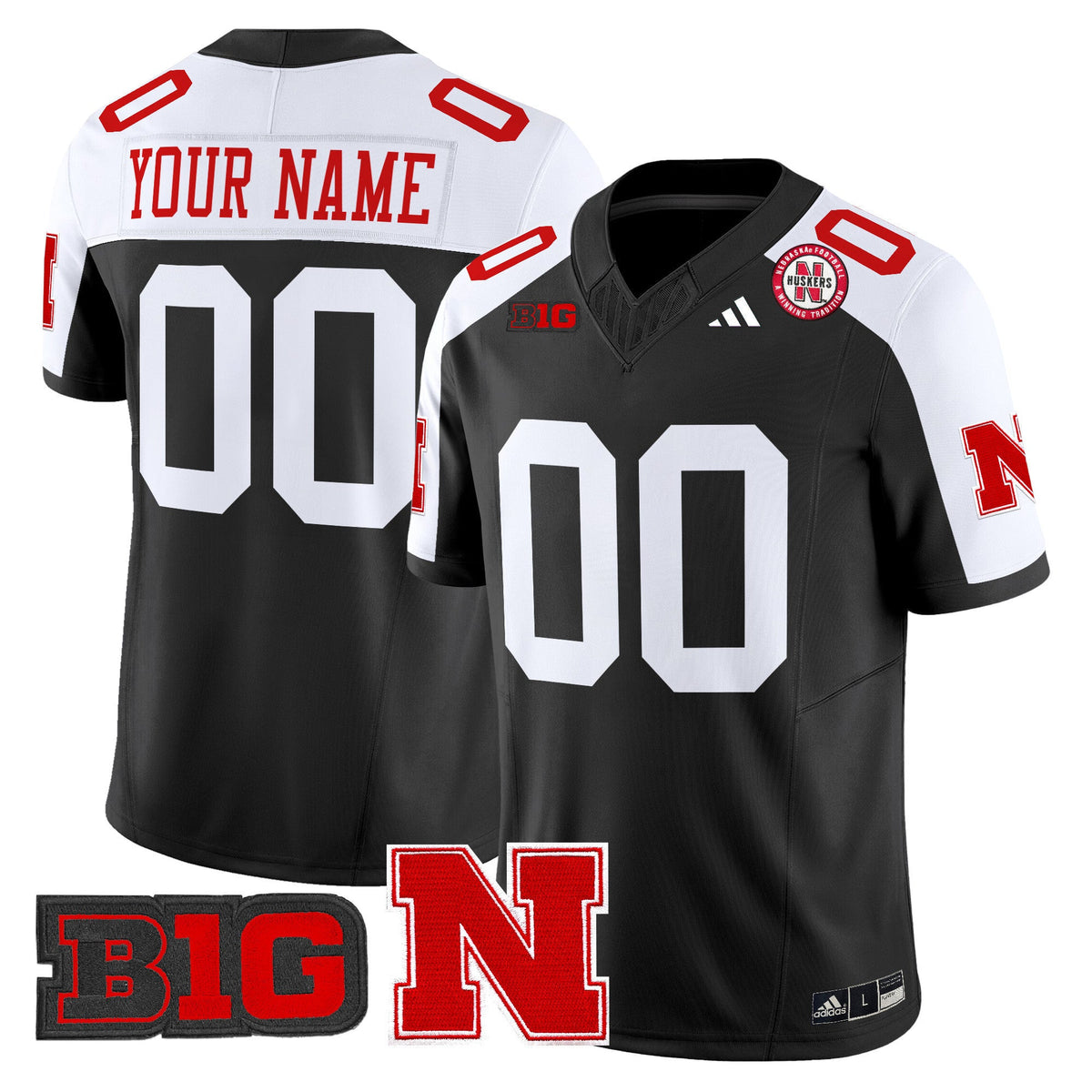 Nebraska Cornhuskers 2024 Vapor Limited Custom Jersey - All Stitched - image 2