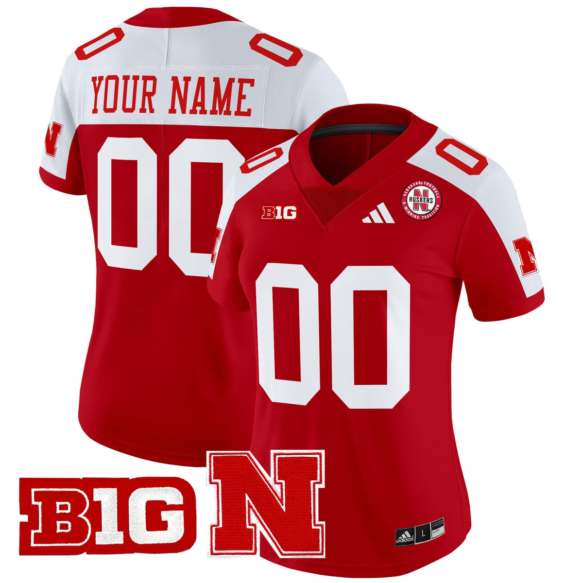 Nebraska Cornhuskers 2024 Vapor Limited Custom Jersey - All Stitched - image 6