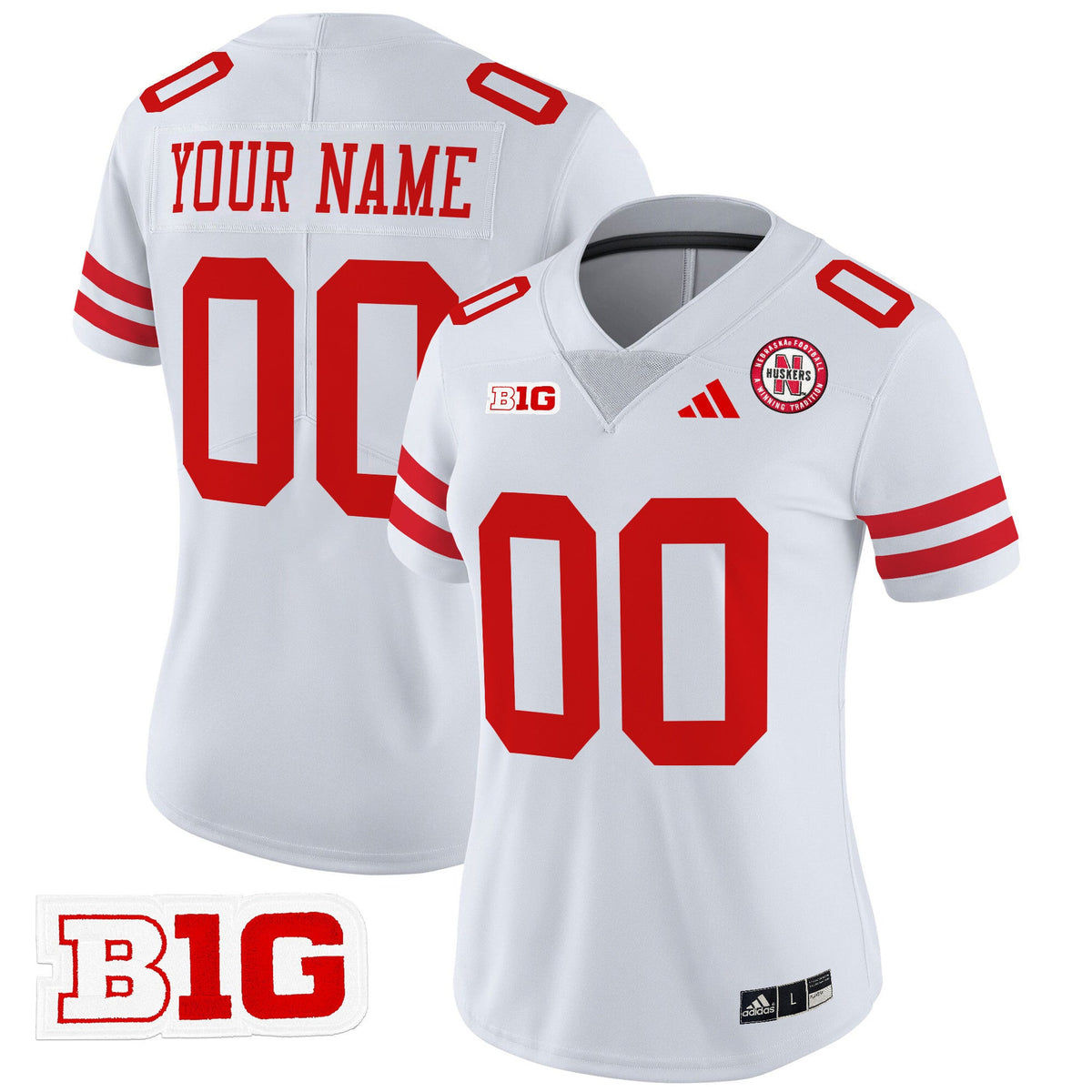 Nebraska Cornhuskers 2024 Vapor Limited Custom Jersey - All Stitched - image 9