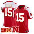 Men's Nebraska Cornhuskers 2024 Gold Trim Vapor Limited Jersey - All Stitched - image 1
