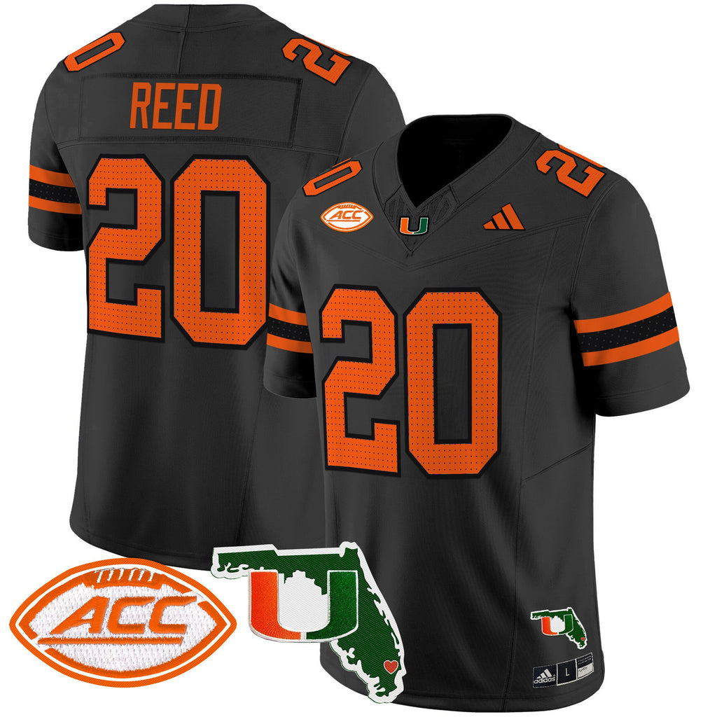 Men's Miami Hurricanes 2024 Florida Patch Vapor Limited Jersey - All Stitched - image 33