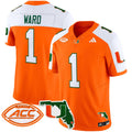 Men's Miami Hurricanes 2024 Florida Patch Vapor Limited Jersey - All Stitched - image 1