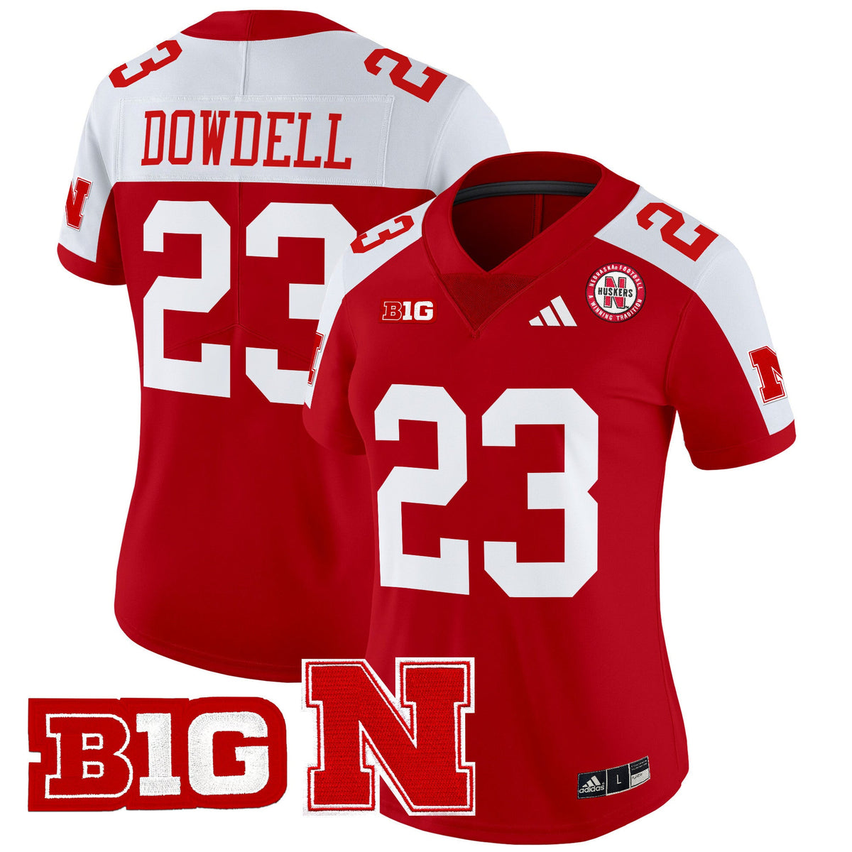Women's Nebraska Cornhuskers 2024 Vapor Limited Jersey - All Stitched - image 2