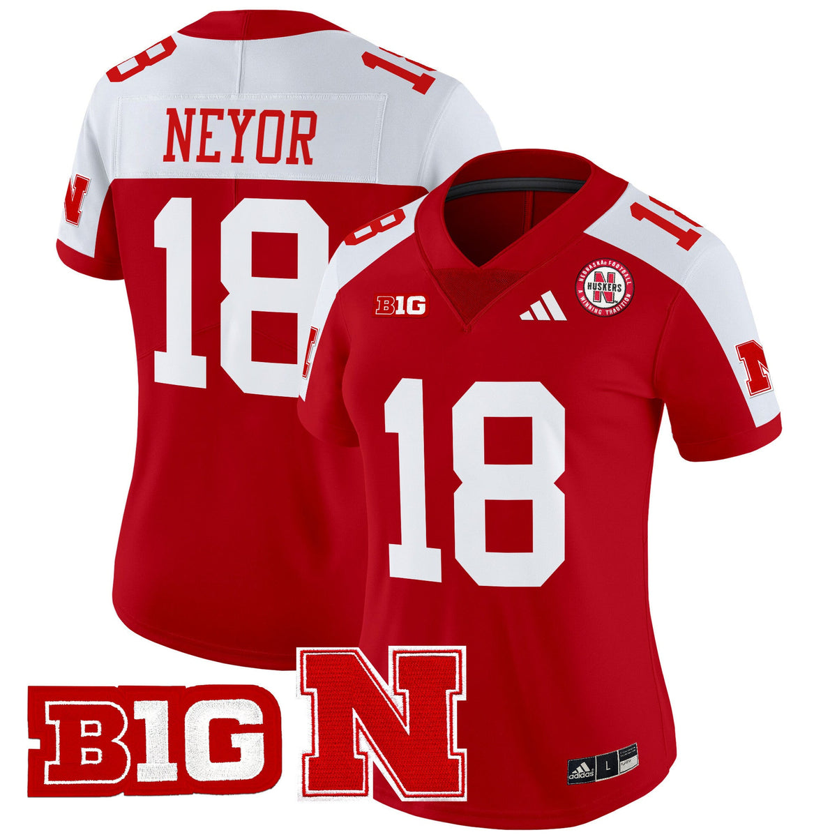 Women's Nebraska Cornhuskers 2024 Vapor Limited Jersey - All Stitched - image 3