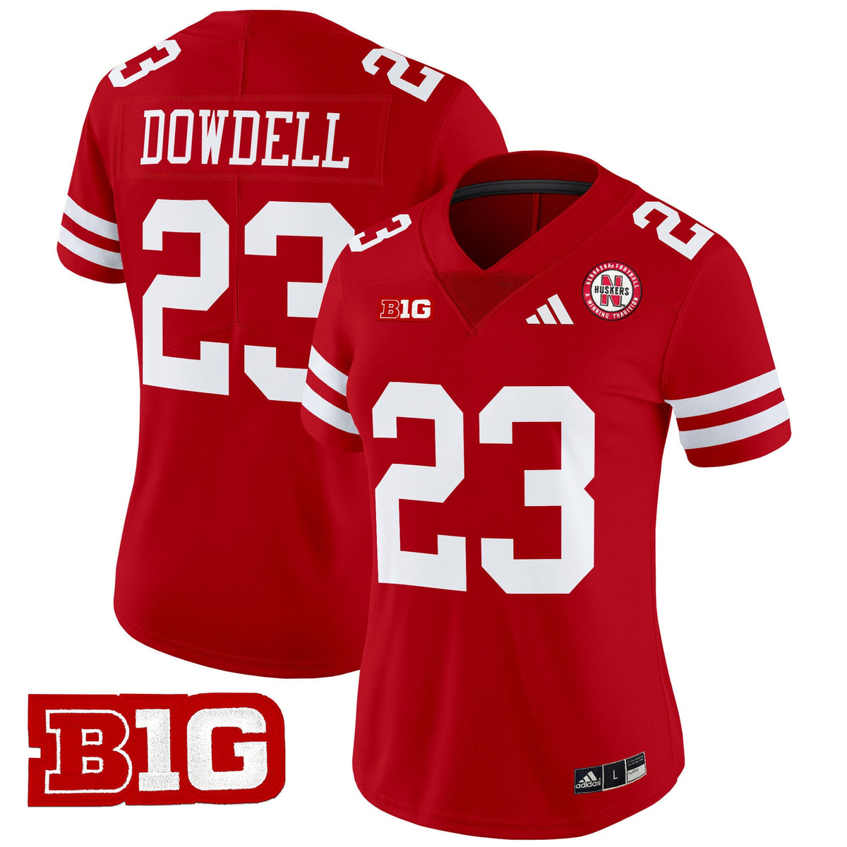 Women's Nebraska Cornhuskers 2024 Vapor Limited Jersey - All Stitched - image 16