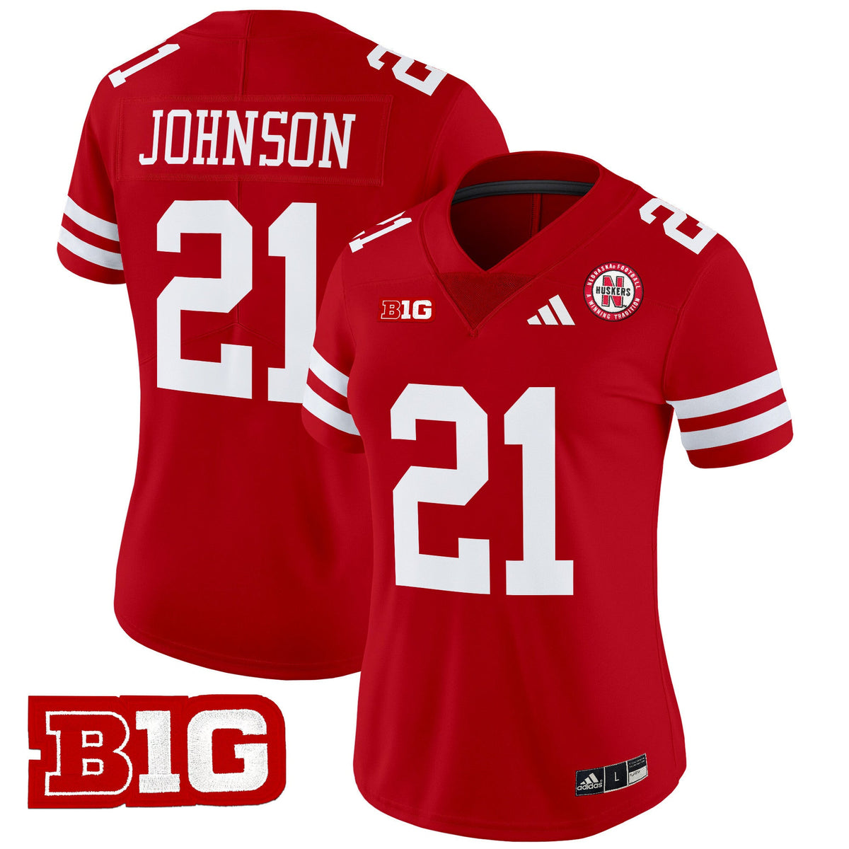 Women's Nebraska Cornhuskers 2024 Vapor Limited Jersey - All Stitched - image 18