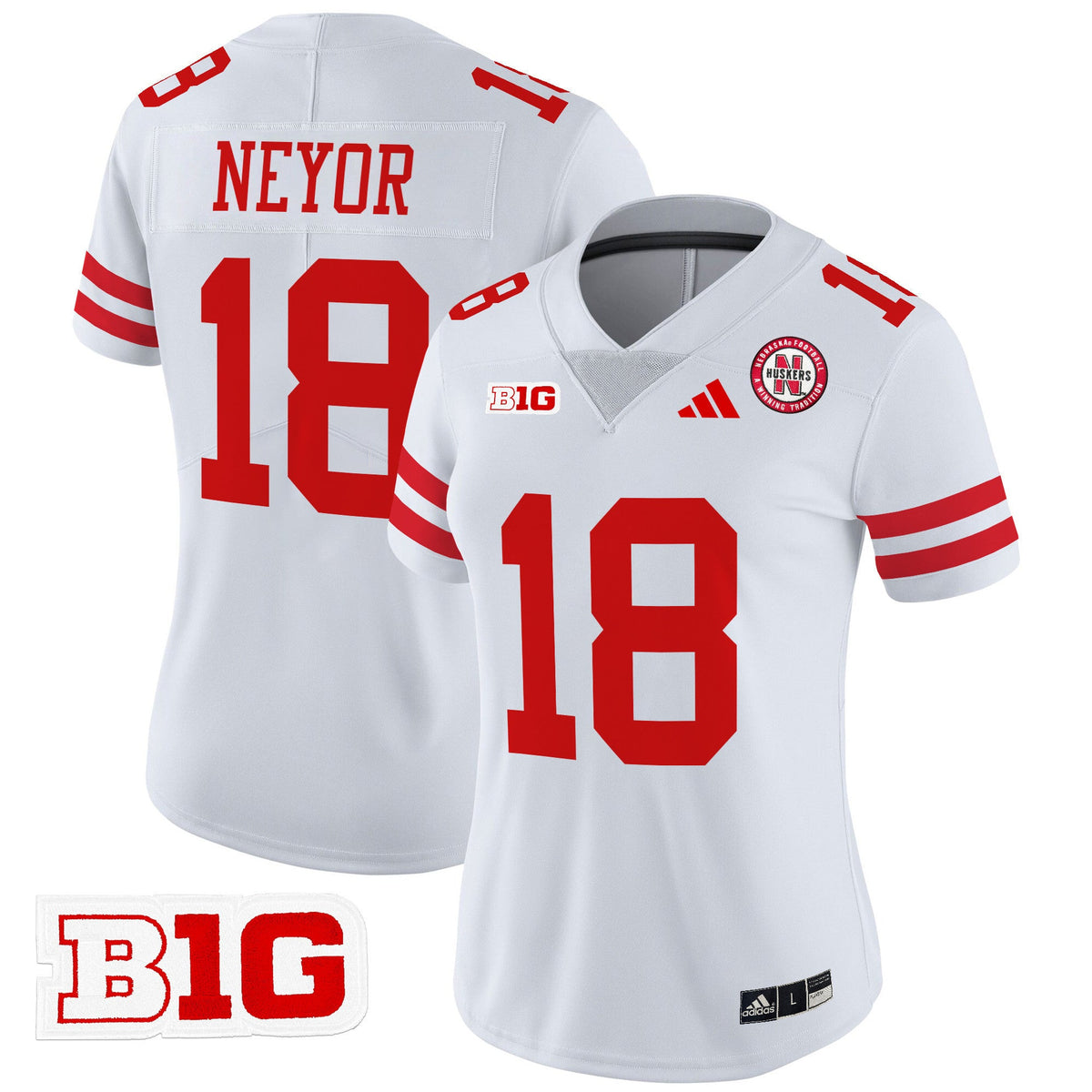 Women's Nebraska Cornhuskers 2024 Vapor Limited Jersey - All Stitched - image 24