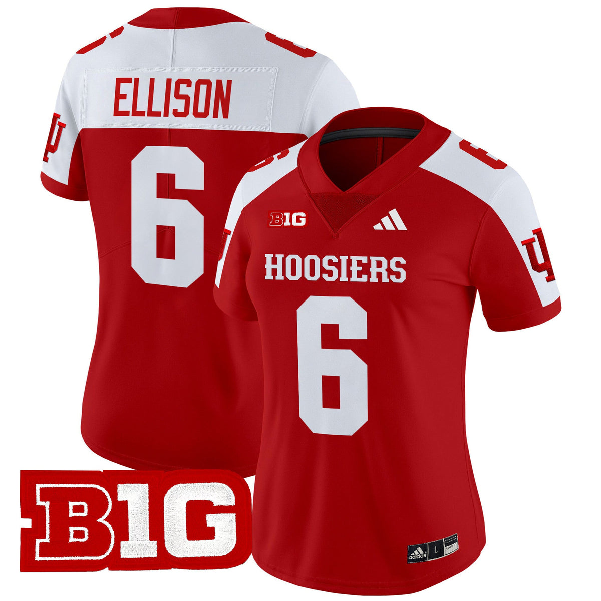 Women's Indiana Hoosiers 2024 Vapor Limited Jersey - All Stitched - image 2
