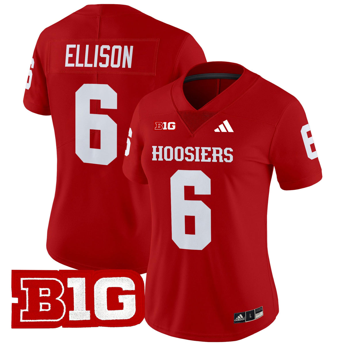 Women's Indiana Hoosiers 2024 Vapor Limited Jersey - All Stitched - image 16