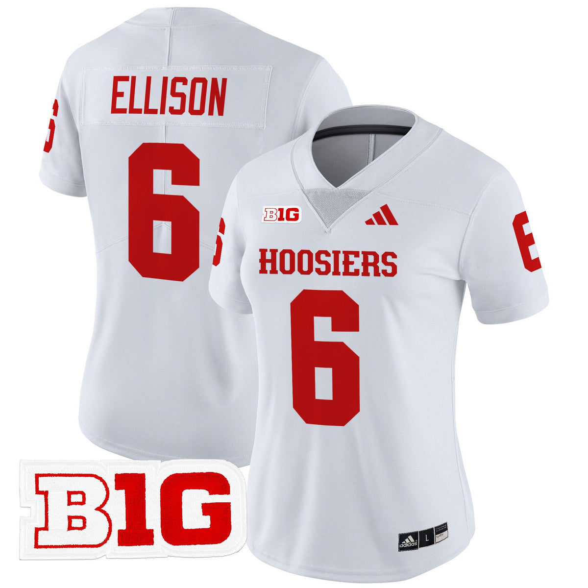 Women's Indiana Hoosiers 2024 Vapor Limited Jersey - All Stitched - image 23