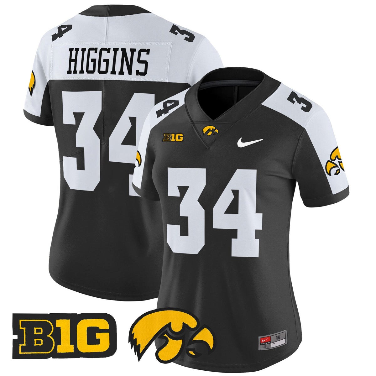Women's Iowa Hawkeyes 2024 Vapor Limited Jersey - All Stitched - image 4