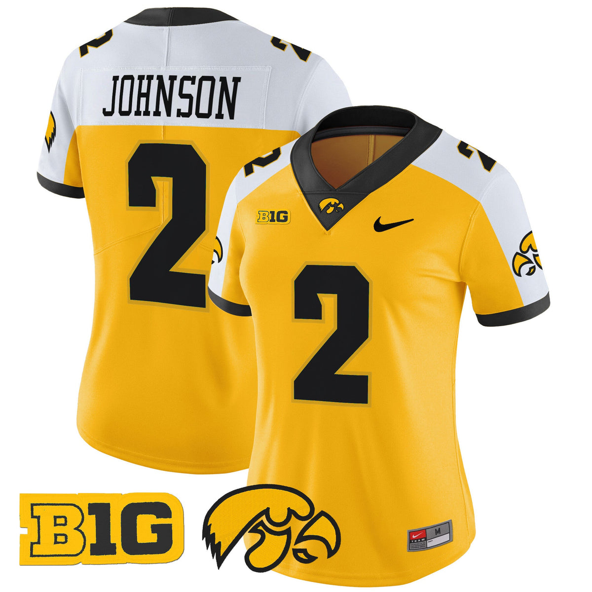 Women's Iowa Hawkeyes 2024 Vapor Limited Jersey - All Stitched - image 10