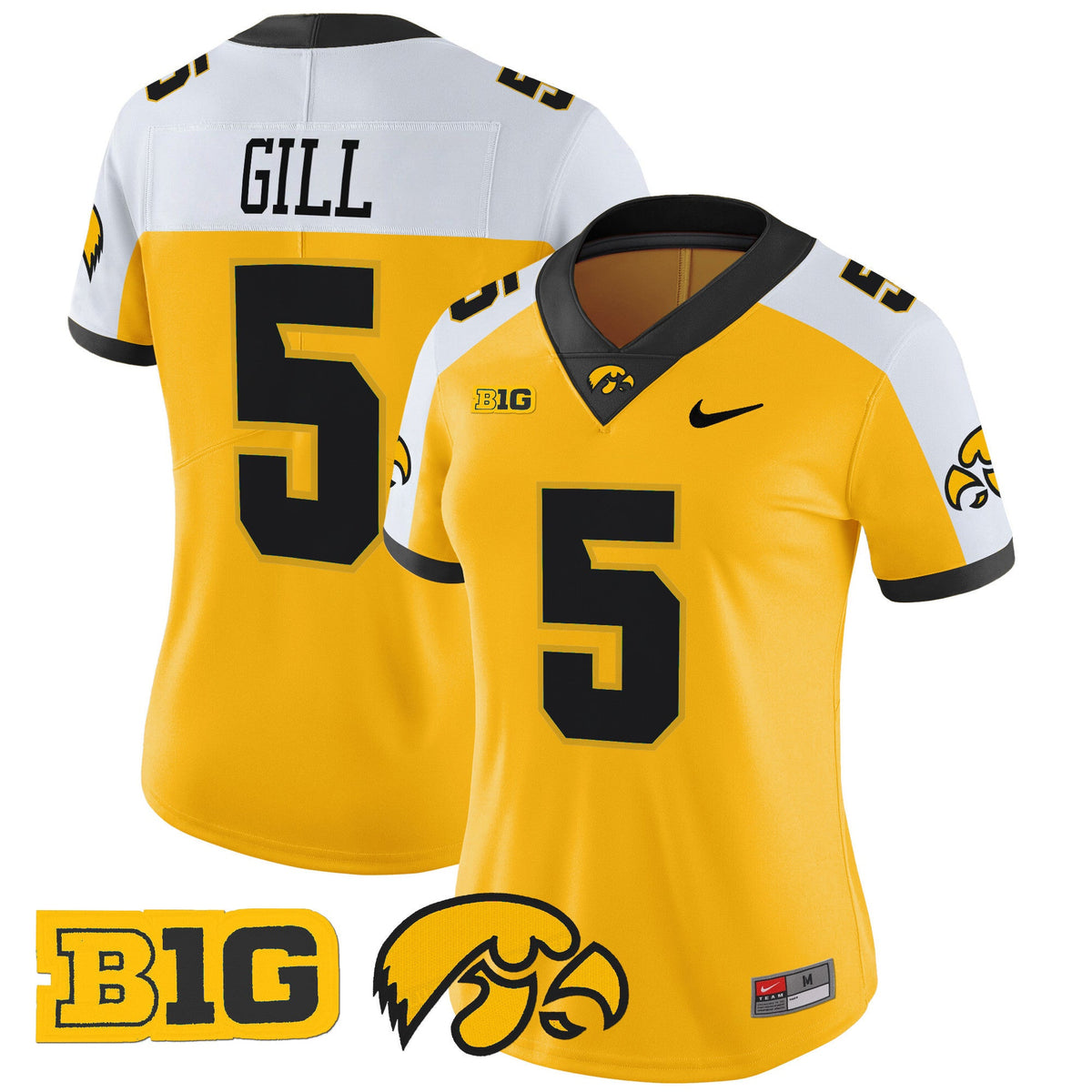 Women's Iowa Hawkeyes 2024 Vapor Limited Jersey - All Stitched - image 11