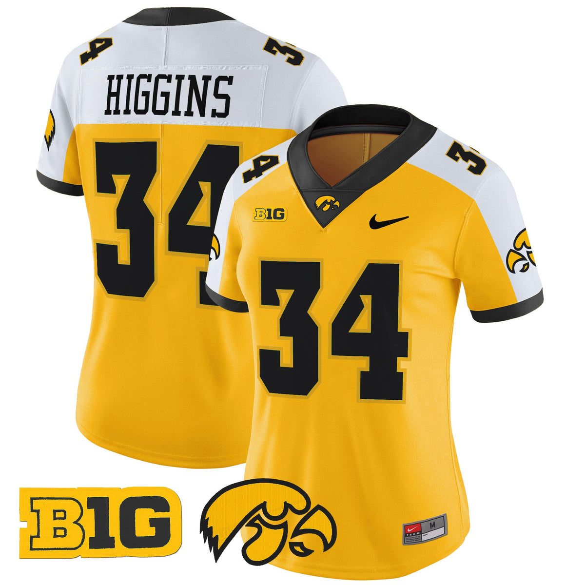 Women's Iowa Hawkeyes 2024 Vapor Limited Jersey - All Stitched - image 12