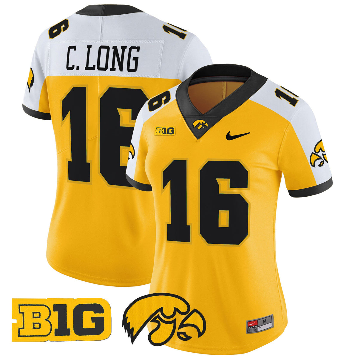 Women's Iowa Hawkeyes 2024 Vapor Limited Jersey - All Stitched - image 14