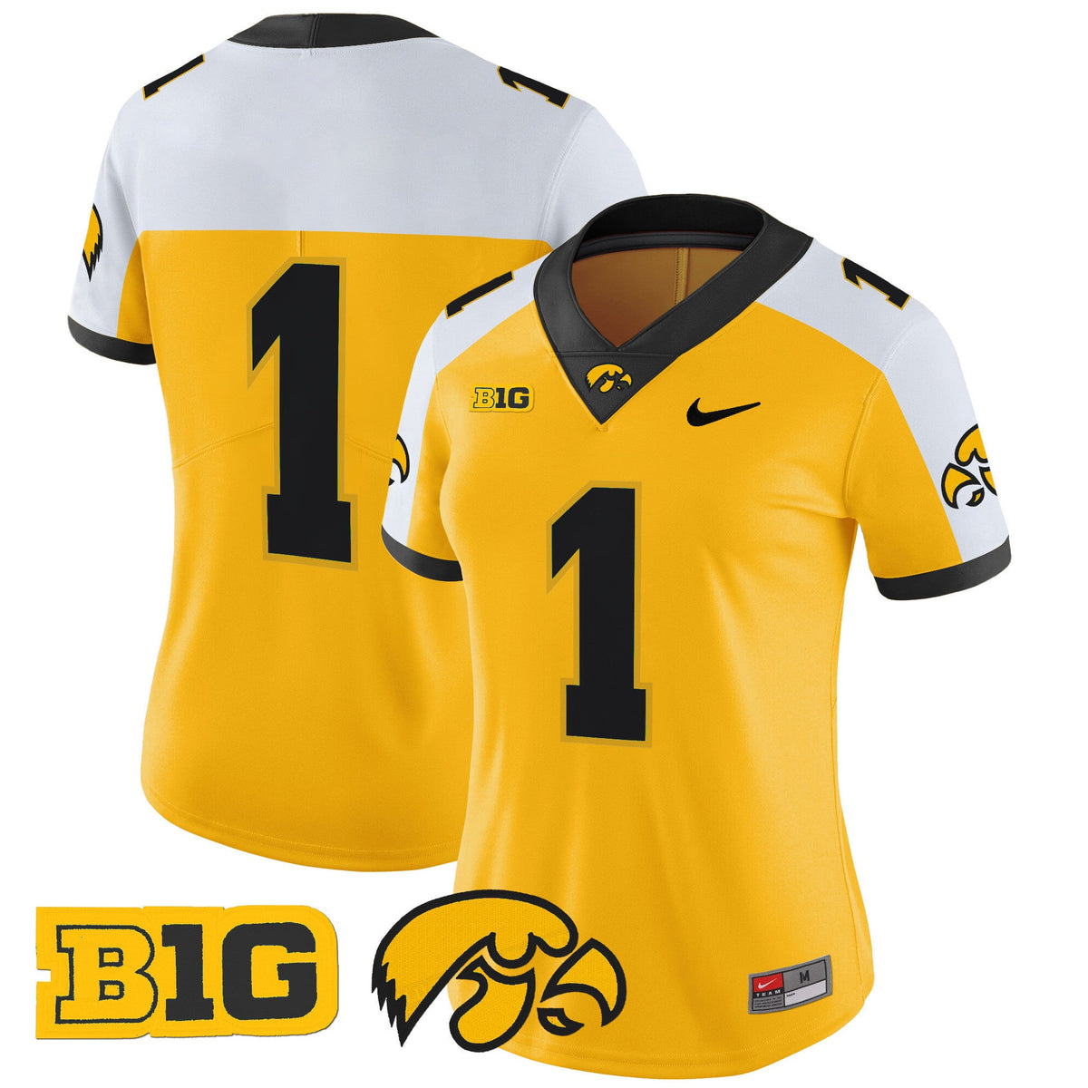 Women's Iowa Hawkeyes 2024 Vapor Limited Jersey - All Stitched - image 16