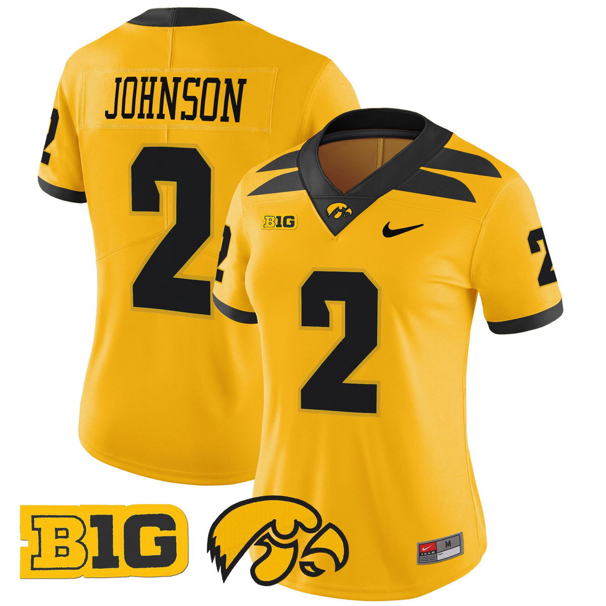 Women's Iowa Hawkeyes 2024 Vapor Limited Jersey - All Stitched - image 18
