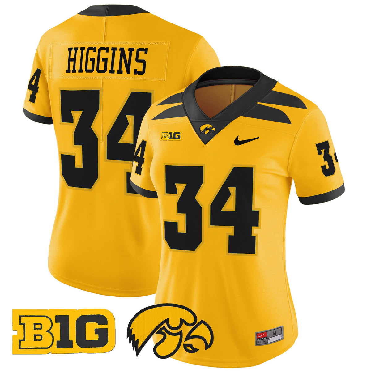 Women's Iowa Hawkeyes 2024 Vapor Limited Jersey - All Stitched - image 20
