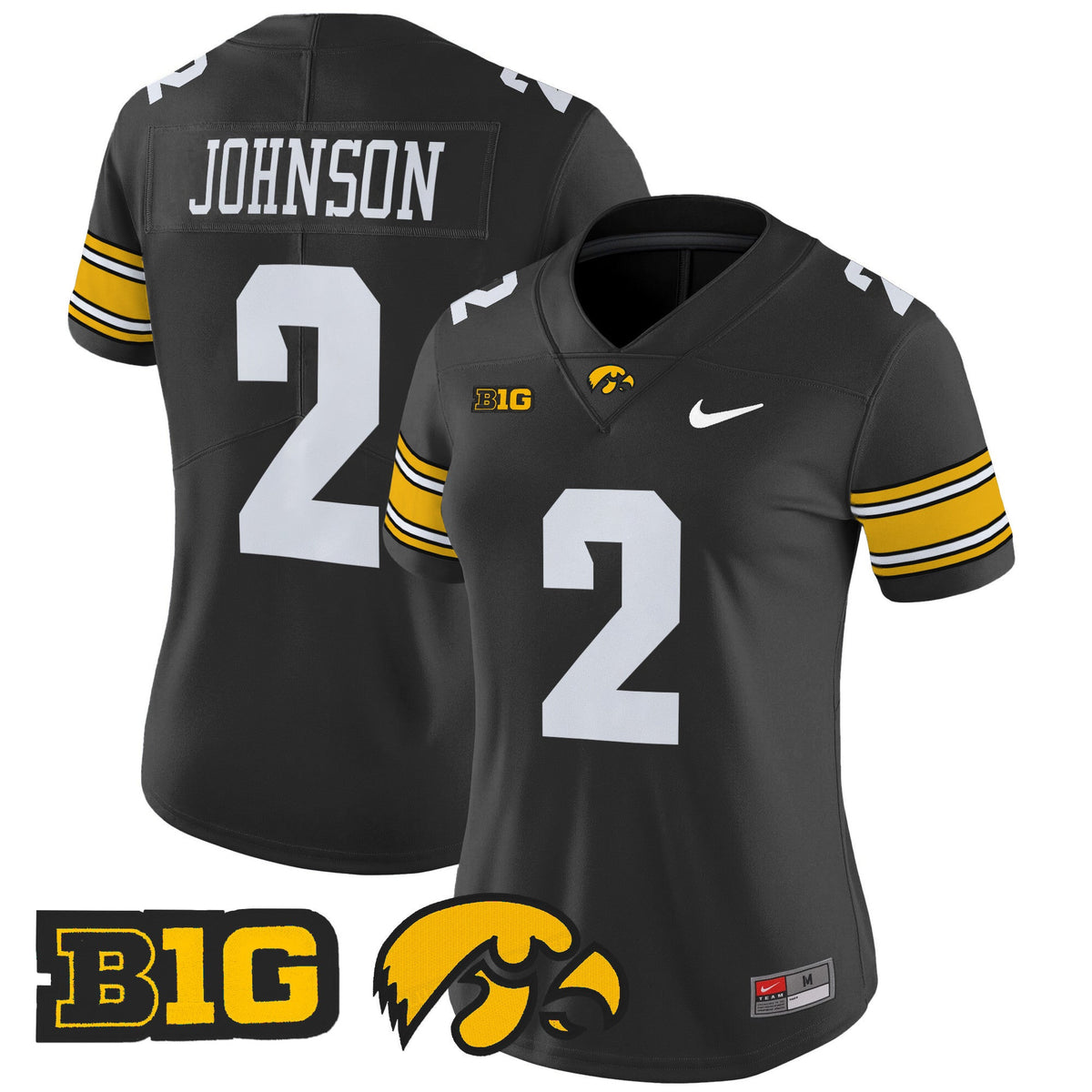 Women's Iowa Hawkeyes 2024 Vapor Limited Jersey - All Stitched - image 26