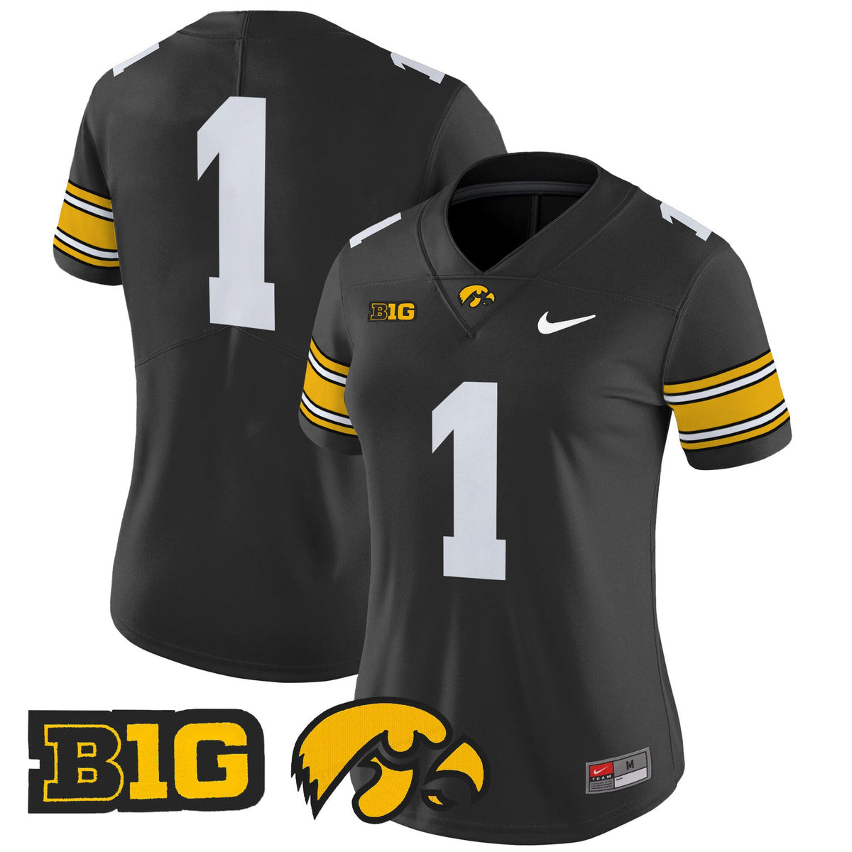 Women's Iowa Hawkeyes 2024 Vapor Limited Jersey - All Stitched - image 32