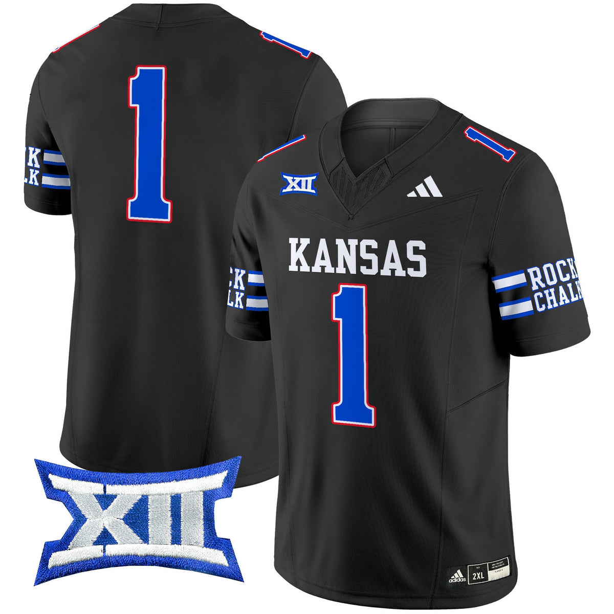 Men's Kansas Jayhawks 2024 Vapor Limited Jersey - All Stitched - image 24
