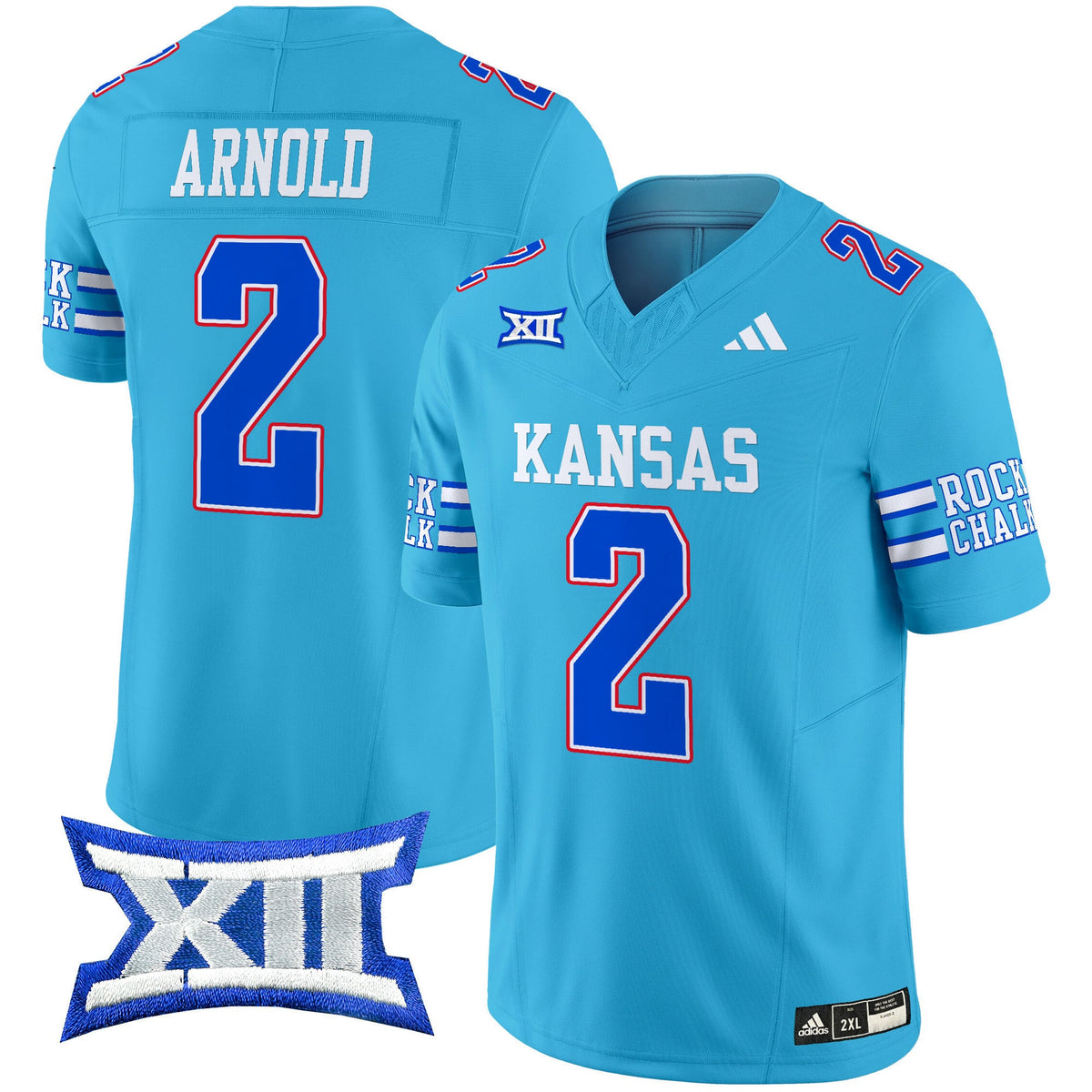 Men's Kansas Jayhawks 2024 Vapor Limited Jersey - All Stitched - image 28