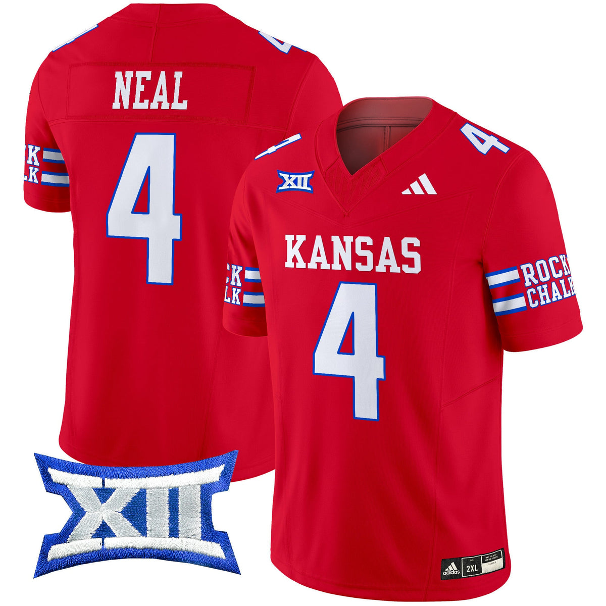 Men's Kansas Jayhawks 2024 Vapor Limited Jersey - All Stitched - image 2