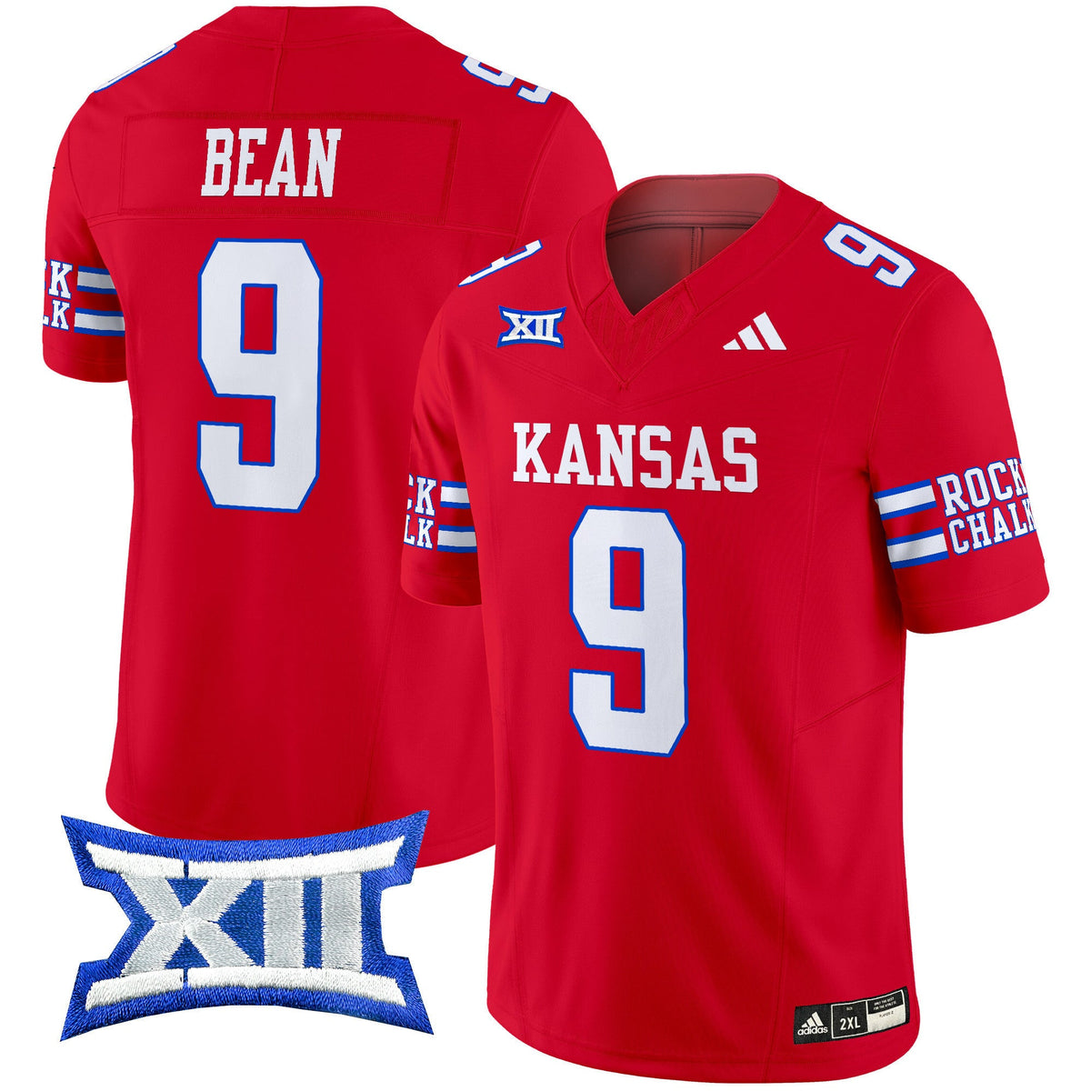 Men's Kansas Jayhawks 2024 Vapor Limited Jersey - All Stitched - image 3