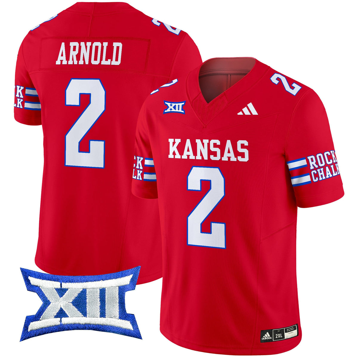 Men's Kansas Jayhawks 2024 Vapor Limited Jersey - All Stitched - image 4