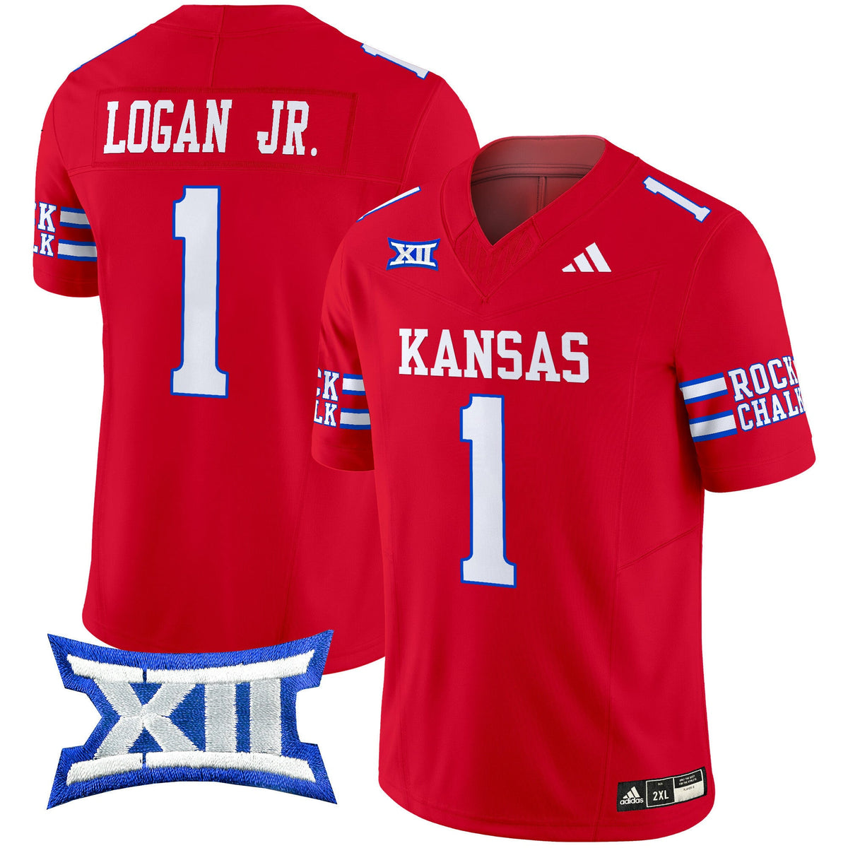 Men's Kansas Jayhawks 2024 Vapor Limited Jersey - All Stitched - image 5