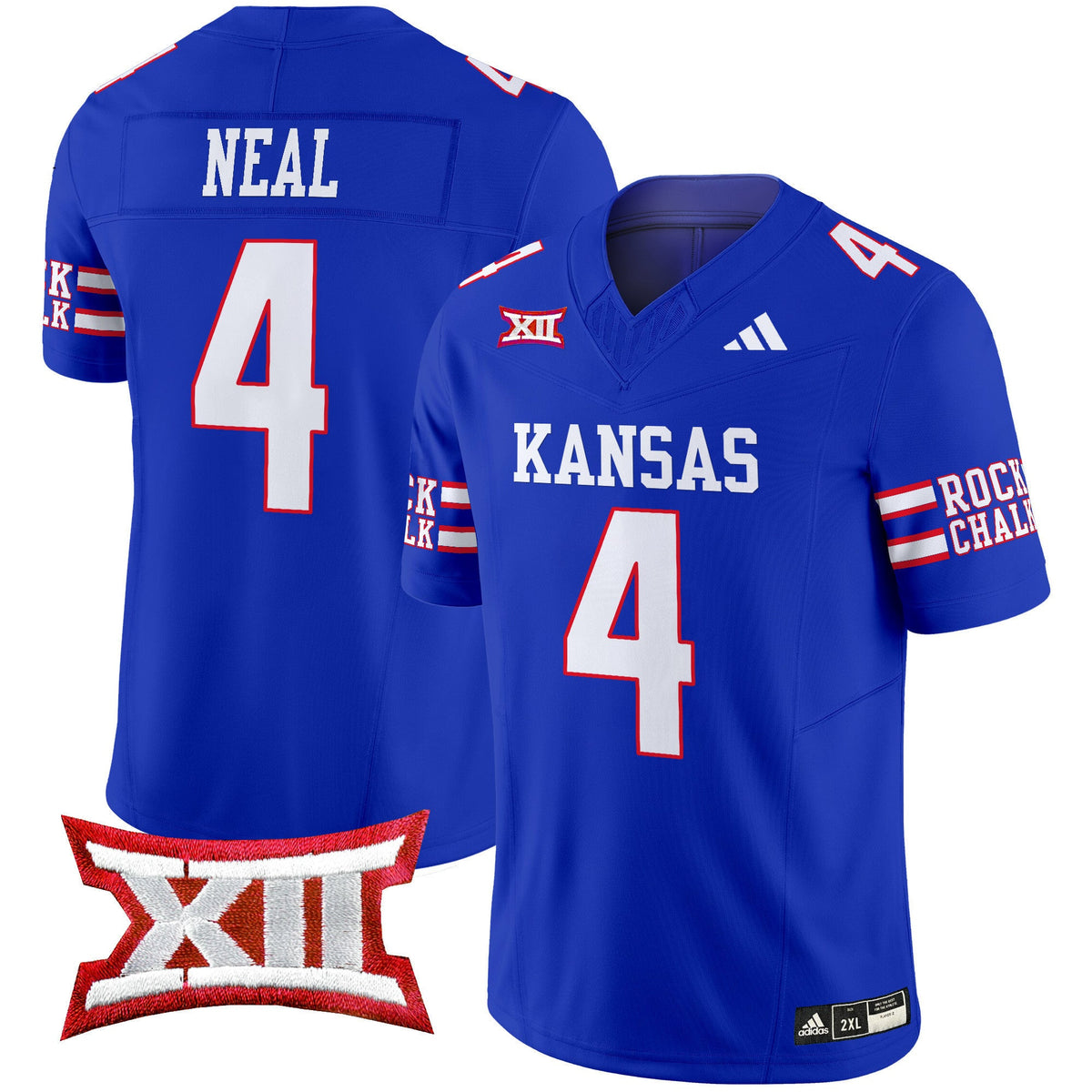 Men's Kansas Jayhawks 2024 Vapor Limited Jersey - All Stitched - image 8
