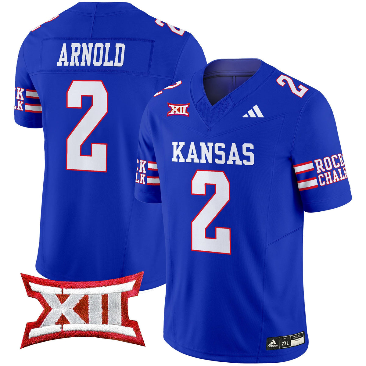 Men's Kansas Jayhawks 2024 Vapor Limited Jersey - All Stitched - image 10