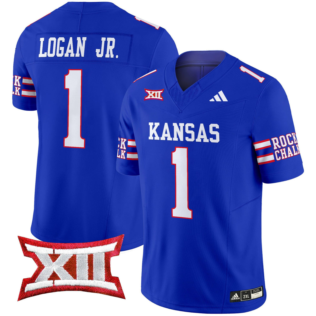 Men's Kansas Jayhawks 2024 Vapor Limited Jersey - All Stitched - image 11