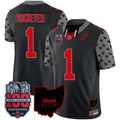 Men's Ohio State Buckeyes 100th Anniversary Patch Vapor Limited Jersey - All Stitched - image 1
