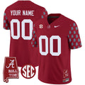 Alabama Crimson Tide Vapor Limited Custom Jersey - Alabama State Style - All Stitched - image 1