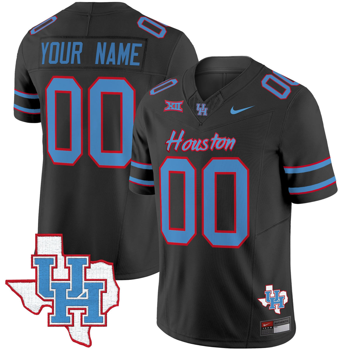 Houston Cougars 2024 Oilers Inspired Vapor Limited Custom Jersey - All Stitched - image 3