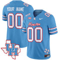 Houston Cougars 2024 Oilers Inspired Vapor Limited Custom Jersey - All Stitched - image 1