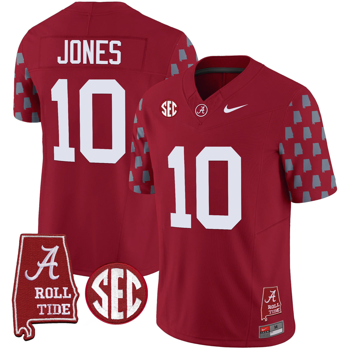 Men's Alabama Crimson Tide Vapor Limited Jersey - Alabama State Style - All Stitched - image 6