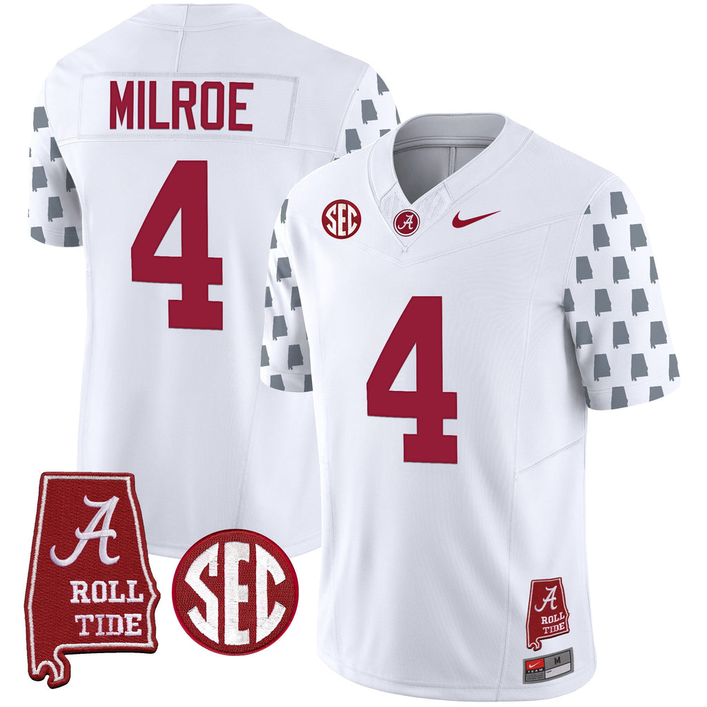 Men's Alabama Crimson Tide Vapor Limited Jersey - Alabama State Style - All Stitched - image 17